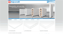 Desktop Screenshot of italpannelli.net